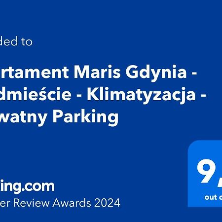 Apartament Maris Gdynia - Srodmiescie - Klimatyzacja - Prywatny Parking Bagian luar foto