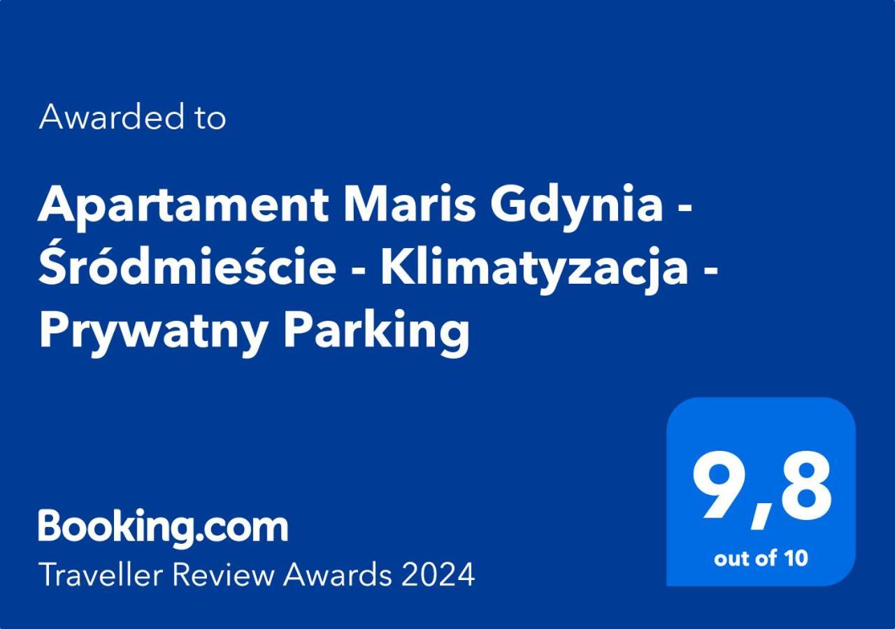 Apartament Maris Gdynia - Srodmiescie - Klimatyzacja - Prywatny Parking Bagian luar foto
